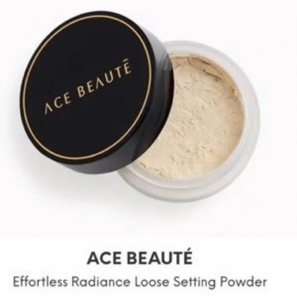 5/$25💜 Ace Beauté Effortless Radiance Loose Setting Powder Mini in Fair